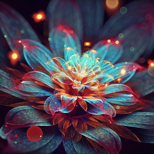 Mystical Flower - GemPaint Kit | Karnz