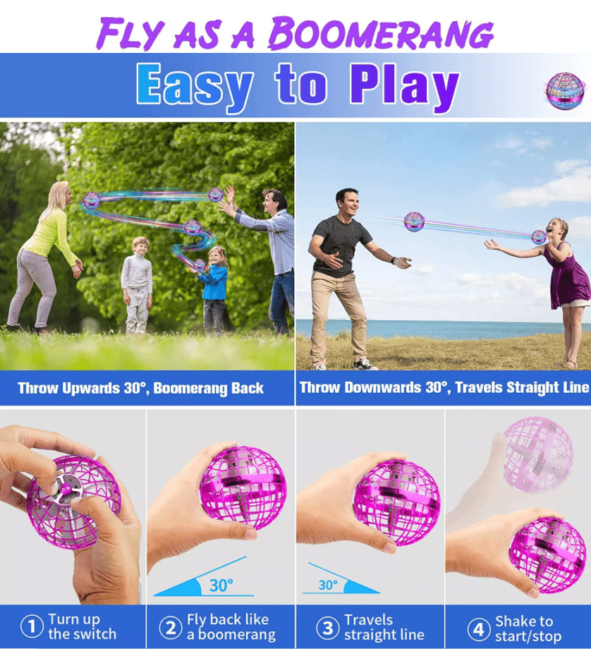 Flying Spinner - Gyro Pro Ball | Karnz