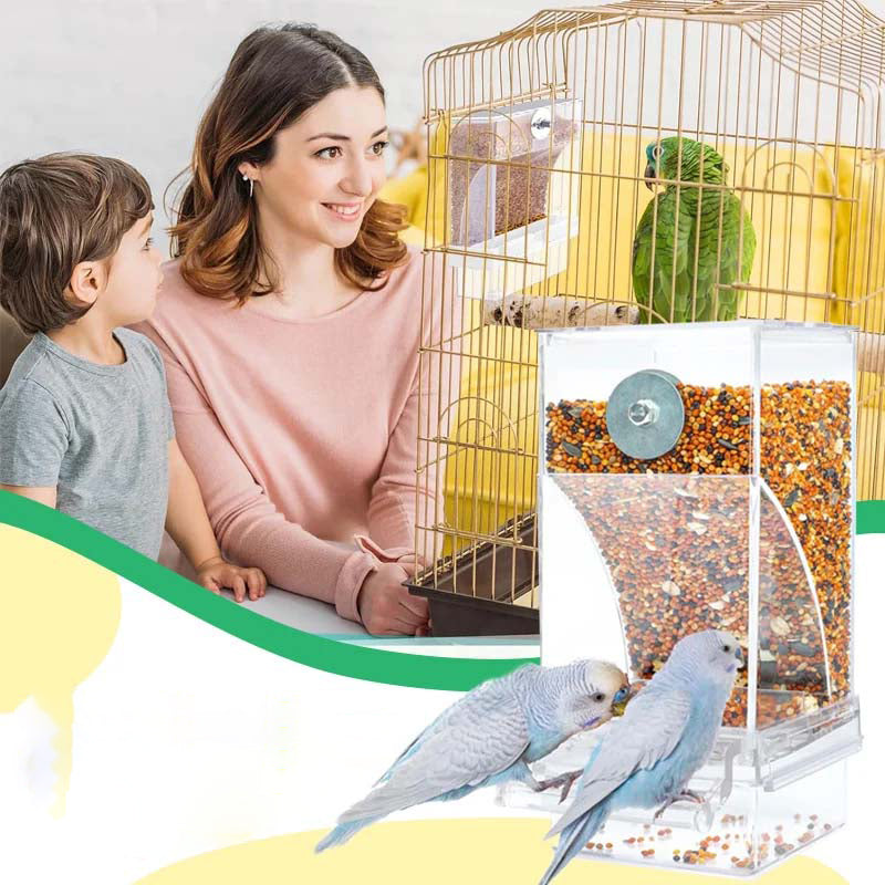 Automatischer, auslaufsicherer Vogelfutterspender | Karnz