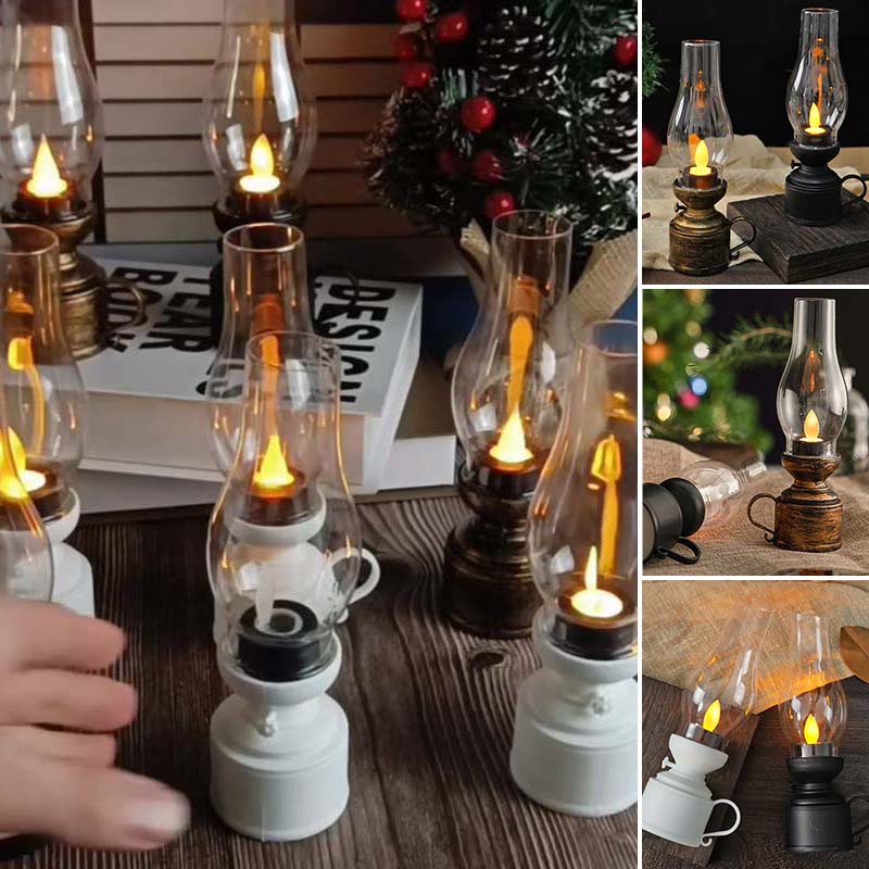 Elektrische LED Vintage Öllampe | Karnz