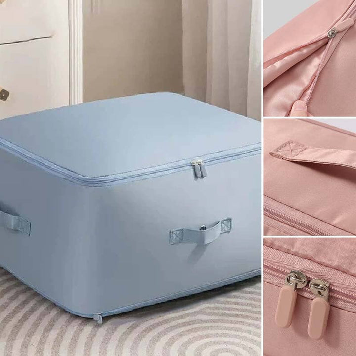 Extrem platzsparender, selbstkomprimierender Organizer