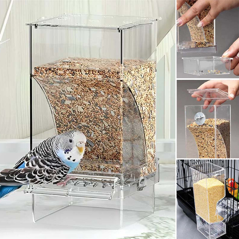 Automatischer, auslaufsicherer Vogelfutterspender | Karnz