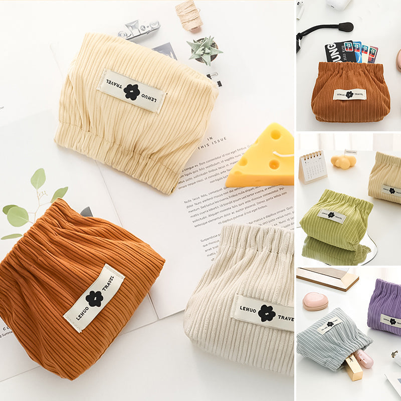 Kosmetiktasche aus Cord  | Karnz