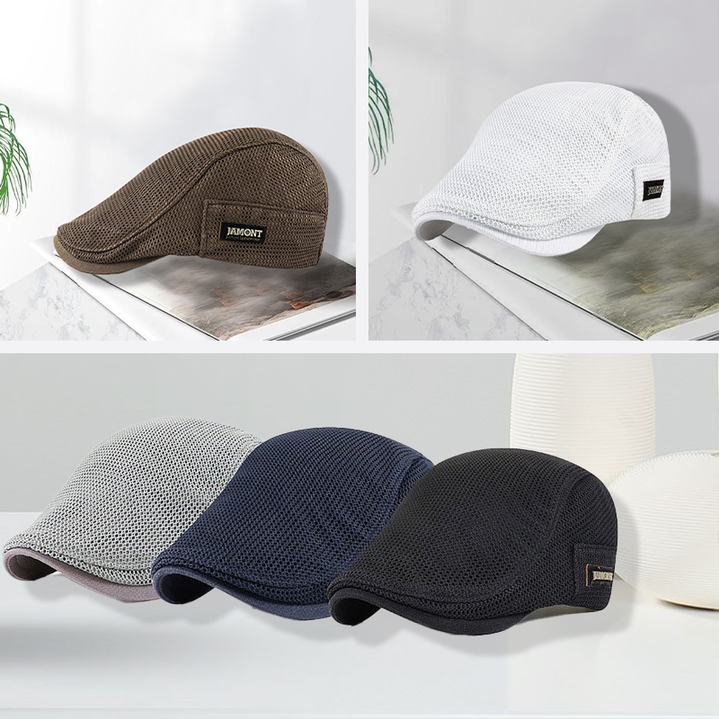 Sommer-Sonnenhut aus Mesh für Herren