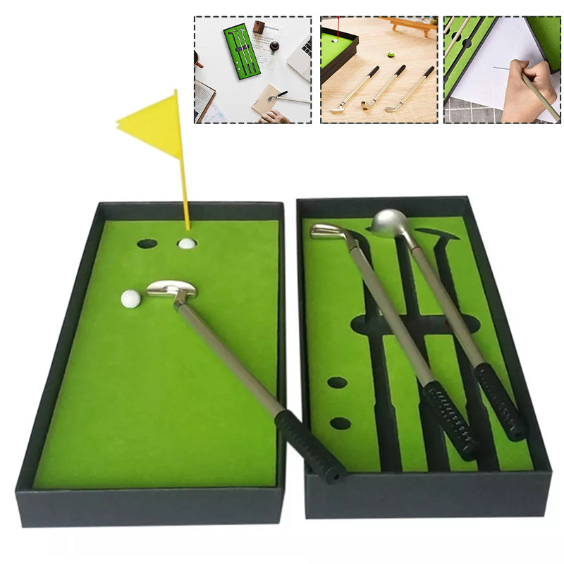 Golfgeschenk mit Putting Green Karnz