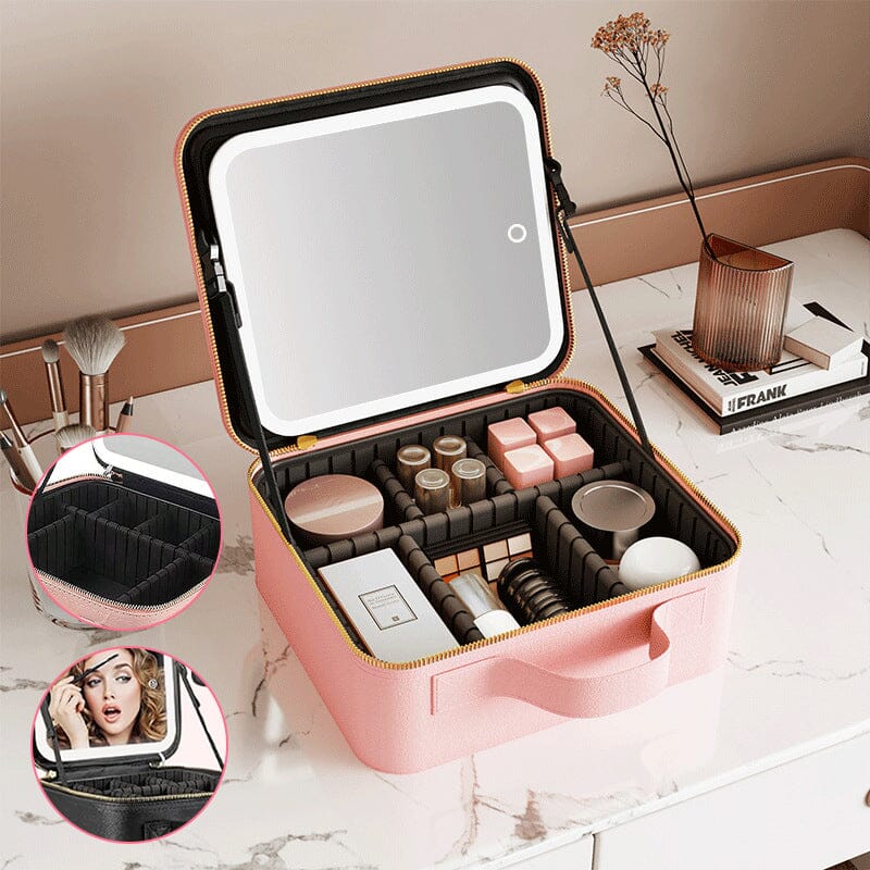 LED Licht Tragbare Make-up Tasche | Karnz