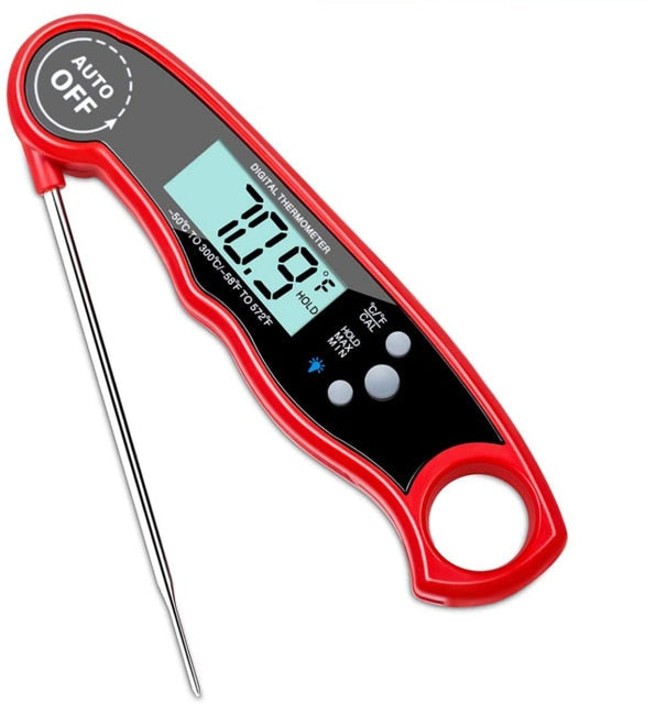 Lebensmittelthermometer Digitales Küchenthermometer Fleisch Kochen Elektronisch | Karnz