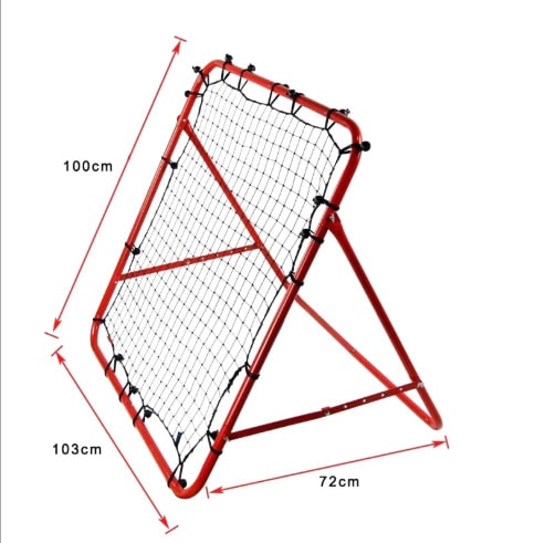 Fußball-Rebounder für Fußballtraining (100 x 100 cm) | Karnz