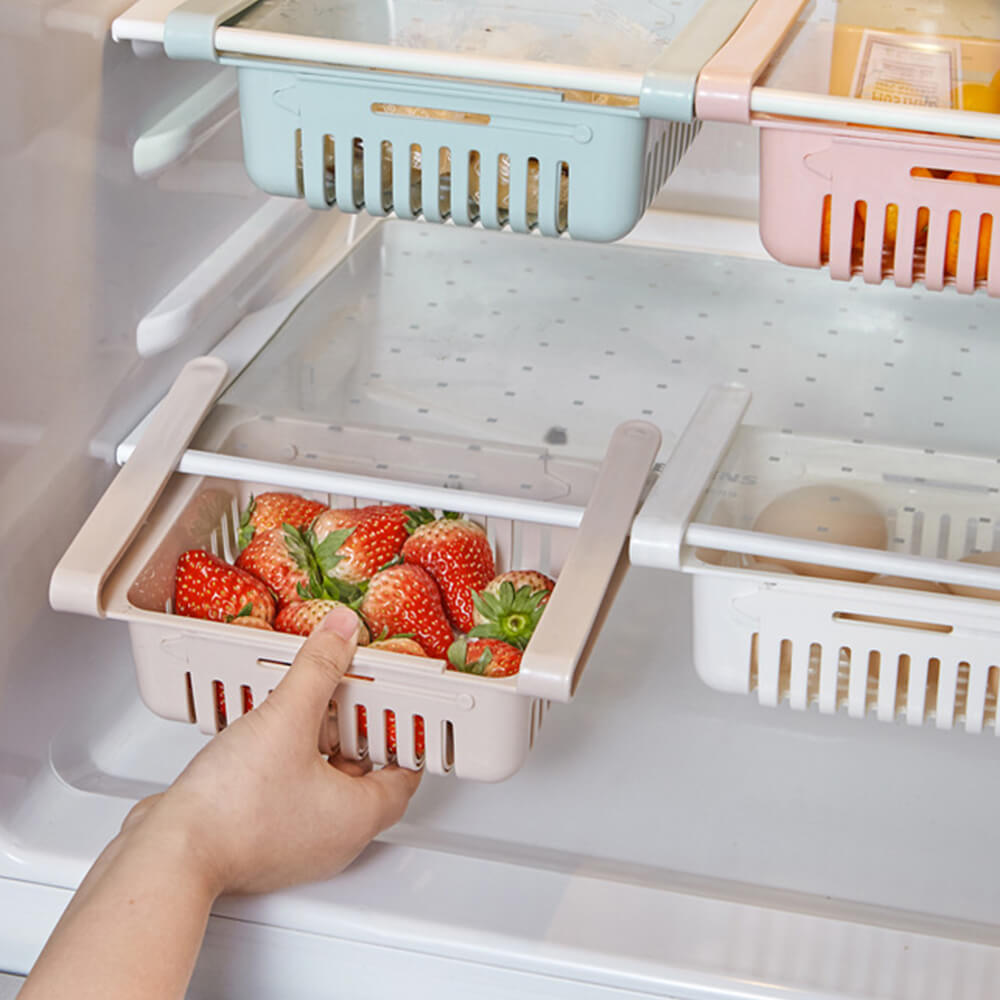 FridgeMaster Pro — Endlich Ordnung und mehr Platz für Deine Lieblingslebensmittel im Kühlschrank! (2 Stück) | Karnz