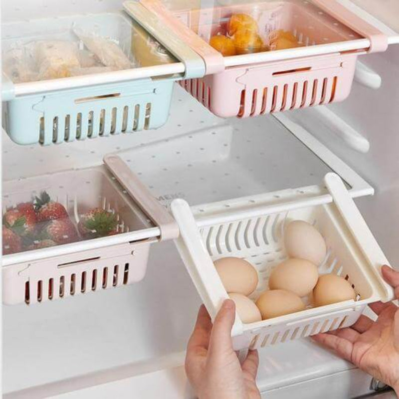 FridgeMaster Pro — Endlich Ordnung und mehr Platz für Deine Lieblingslebensmittel im Kühlschrank! (2 Stück) | Karnz