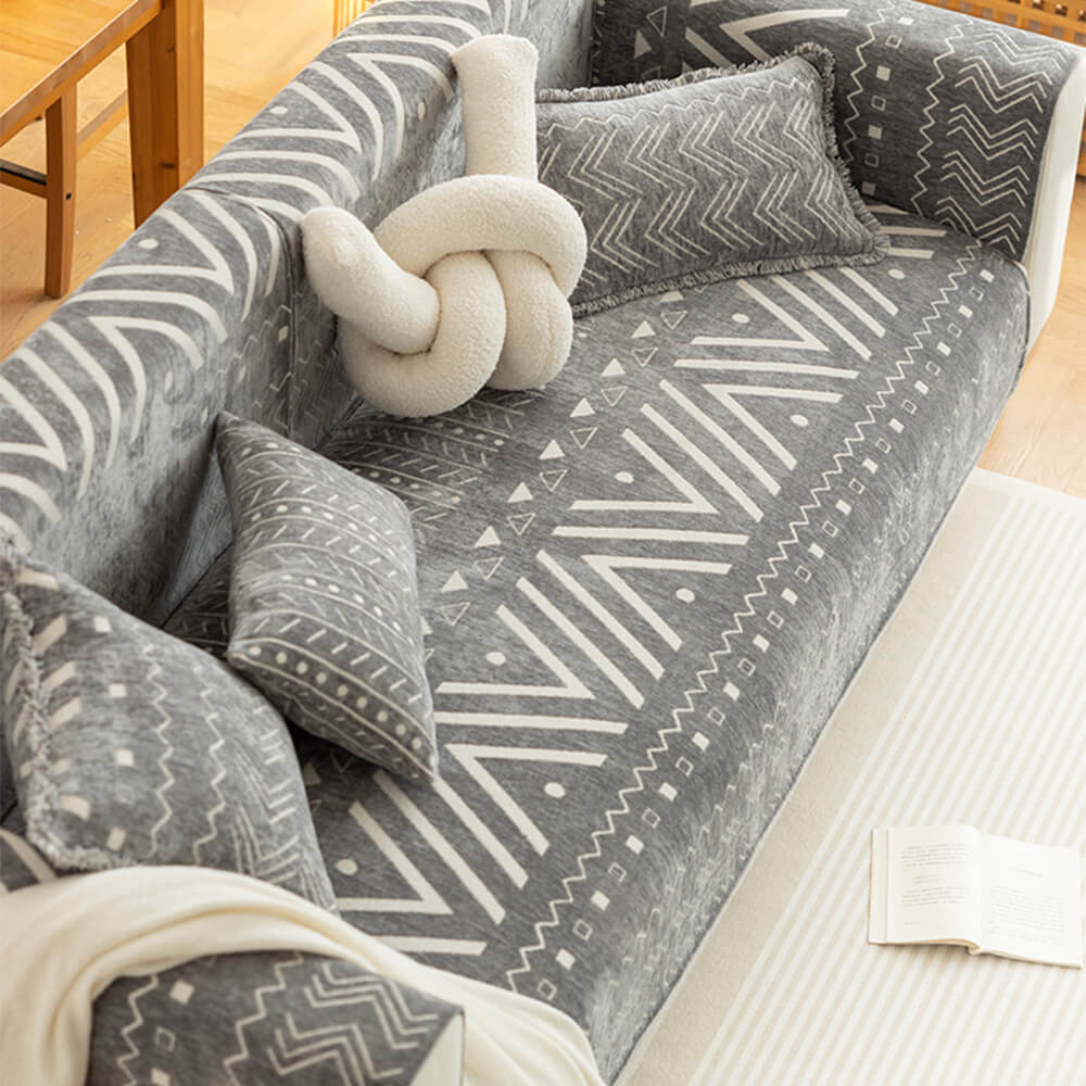 Chenille-Stoff Atmungsaktiver Abriebfester Sofabezug Deco | Karnz