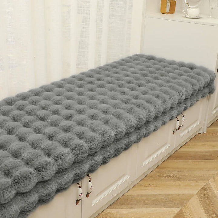 Kuschelplüsch Einfarbige Rutschfeste Couchdecke für Komfort | Karnz