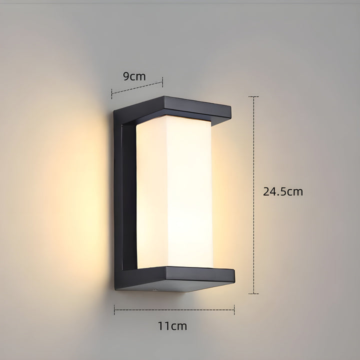 Karnz | LED Außen Bewegungsmelder wasserdichte Wandlampe