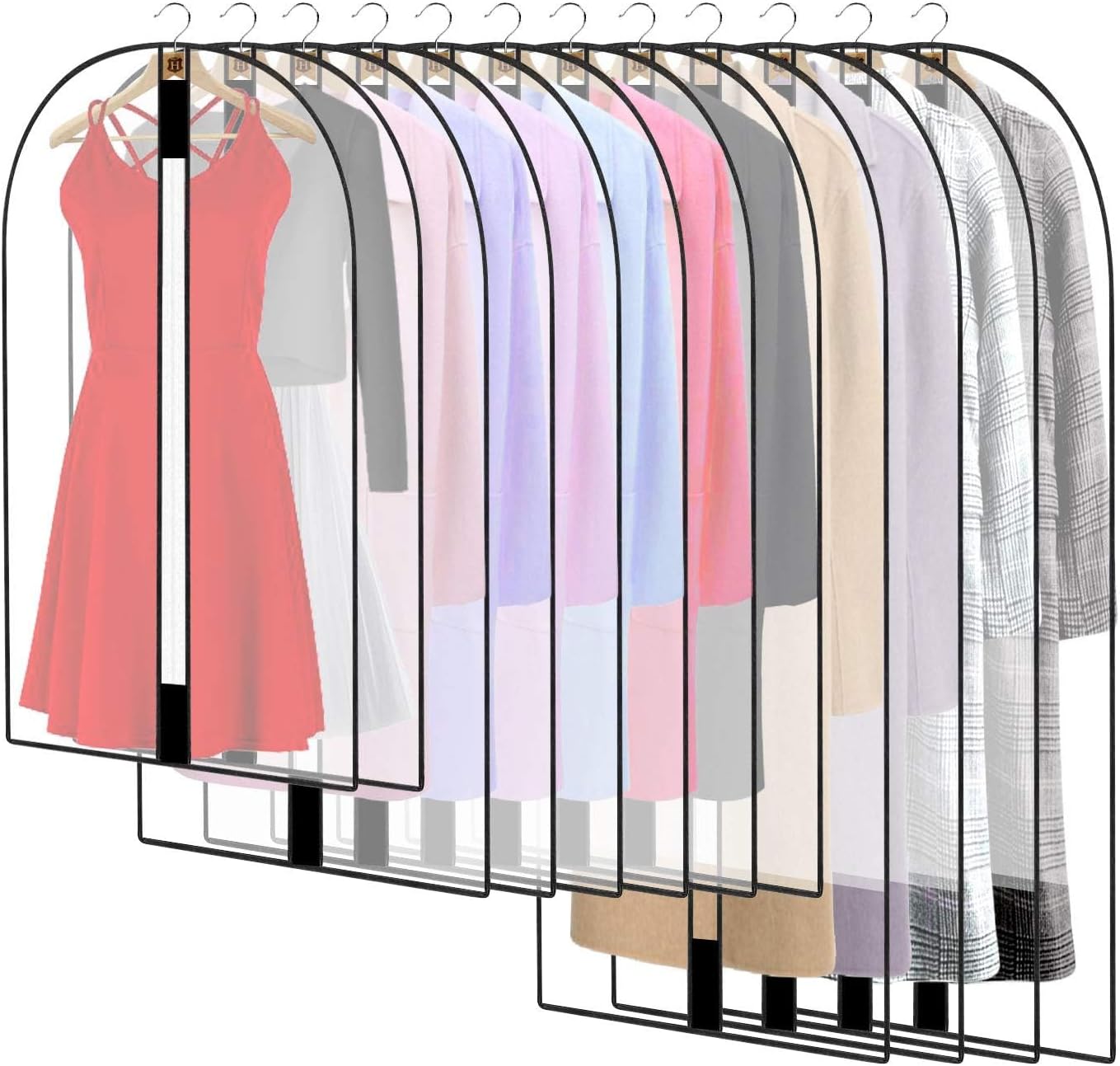 Extra-lange Kleid & Robe Kleiderbeutel – 180 cm Schutzhüllen mit Griffen | Karnz