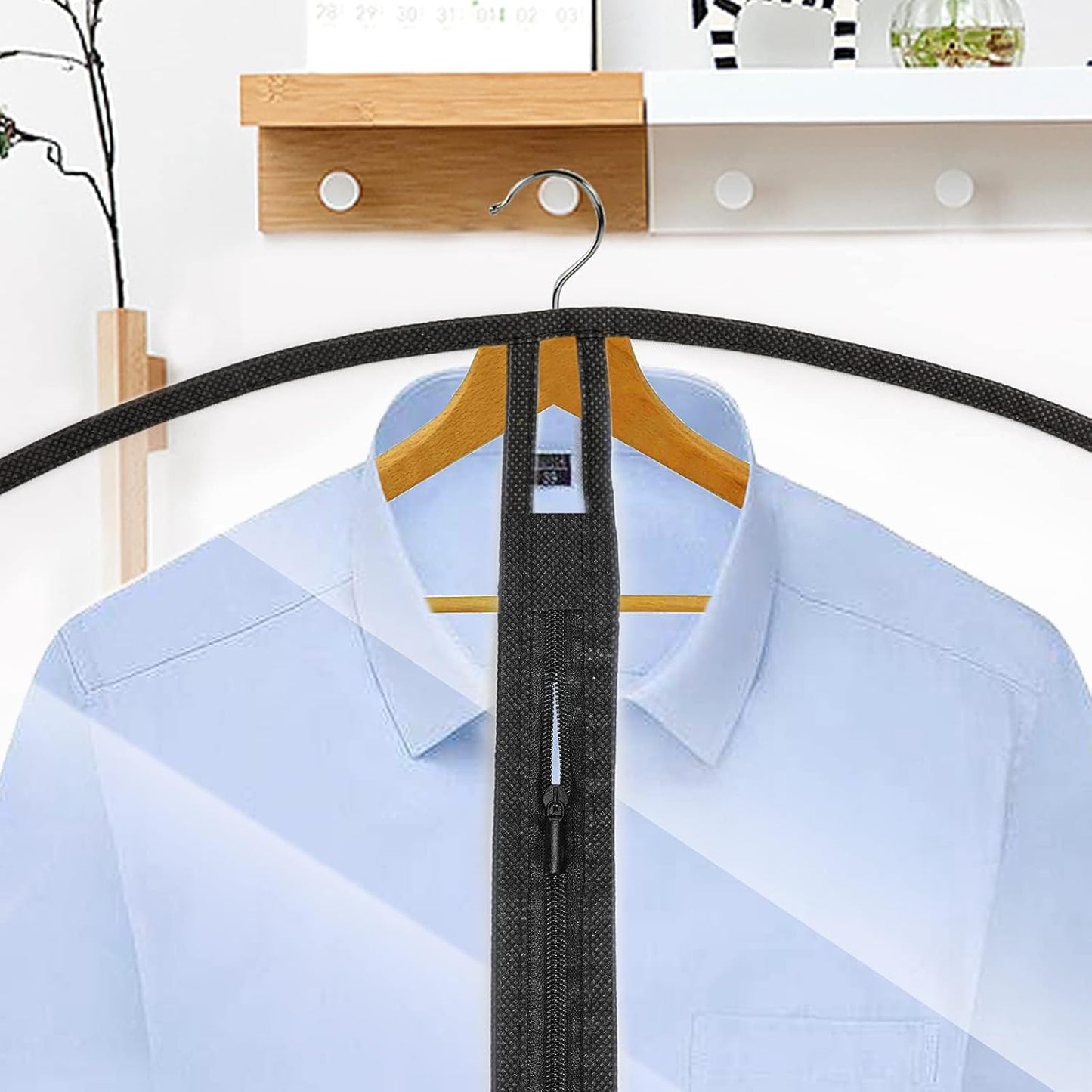 Extra-lange Kleid & Robe Kleiderbeutel – 180 cm Schutzhüllen mit Griffen | Karnz