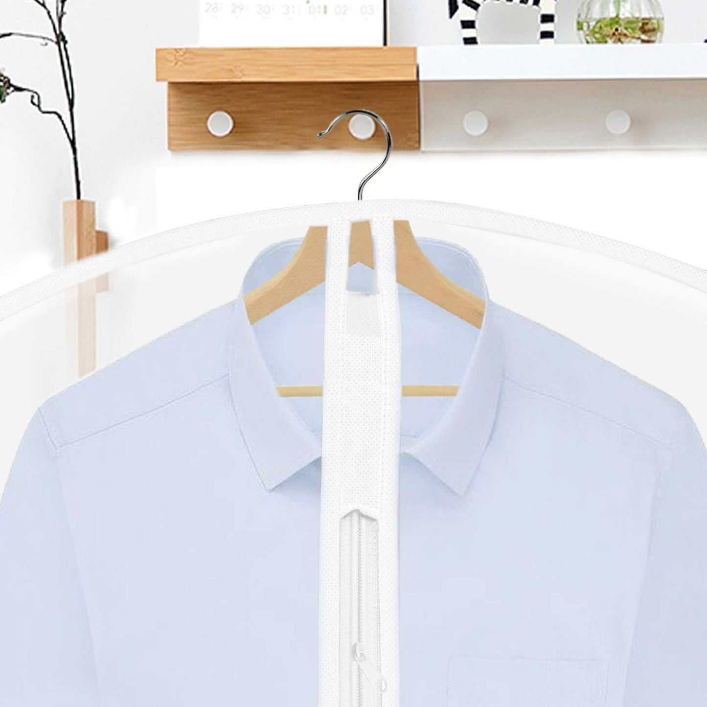 Extra-lange Kleid & Robe Kleiderbeutel – 180 cm Schutzhüllen mit Griffen | Karnz