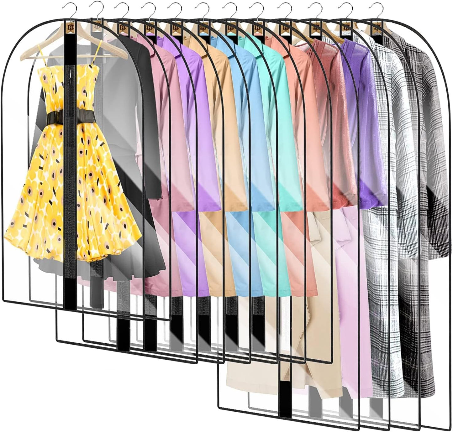 Extra-lange Kleid & Robe Kleiderbeutel – 180 cm Schutzhüllen mit Griffen | Karnz