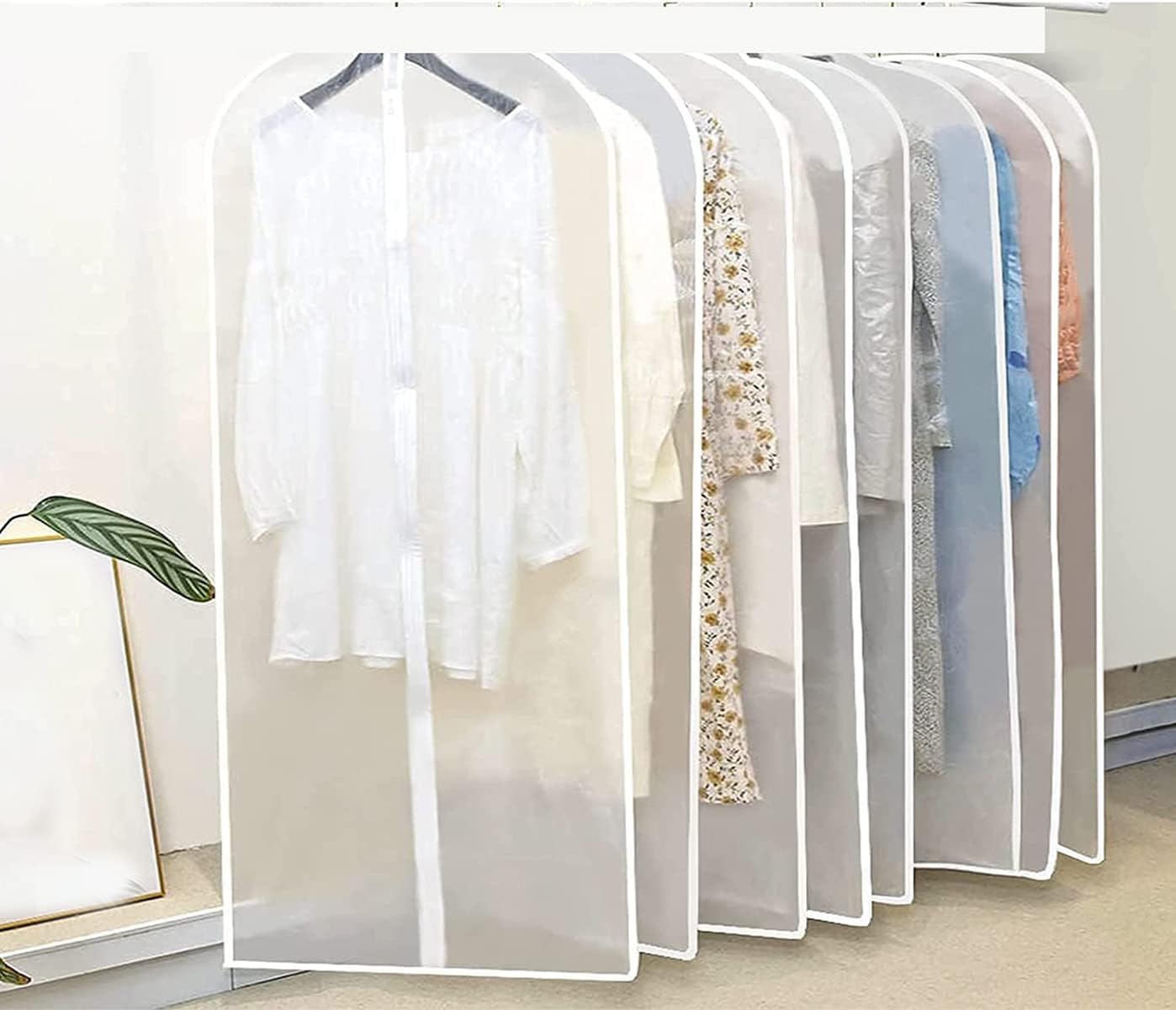 Klare Bekleidungsaufbewahrungstaschen – Packung mit 5 (Kaufe 1, Bekomme 1 GRATIS) | Karnz