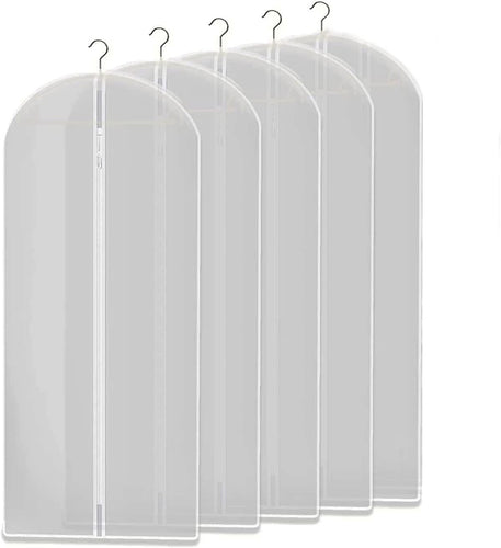Klare Bekleidungsaufbewahrungstaschen – Packung mit 5 (Kaufe 1, Bekomme 1 GRATIS) | Karnz