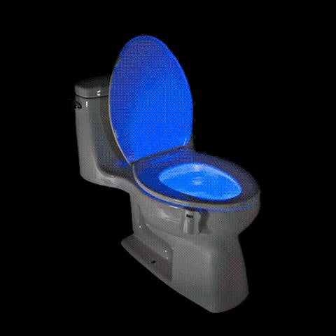 Bewegungsgesteuertes Disco-Toilettenlicht | Karnz