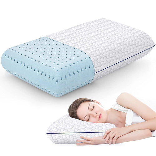 GeliPillex Kühlgel Memory-Foam-Kissen | Karnz