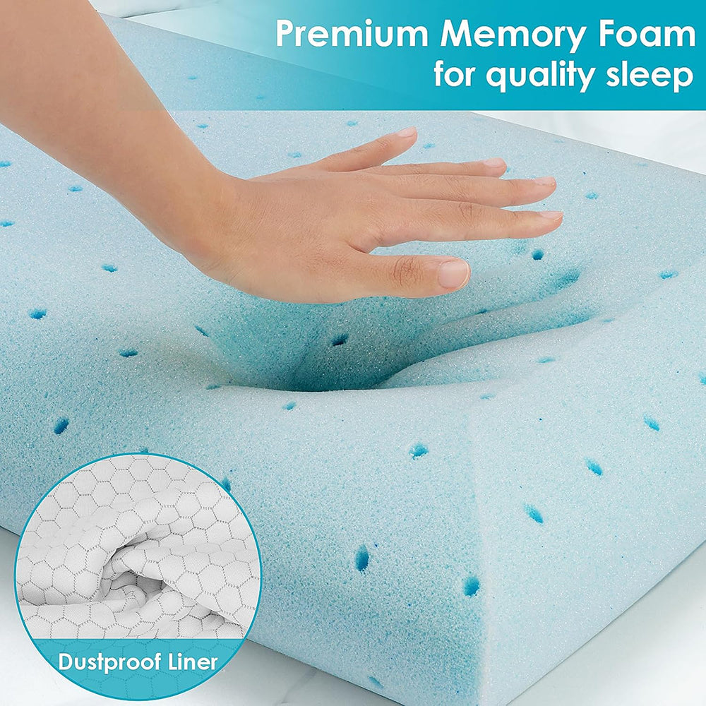 GeliPillex Kühlgel Memory-Foam-Kissen | Karnz
