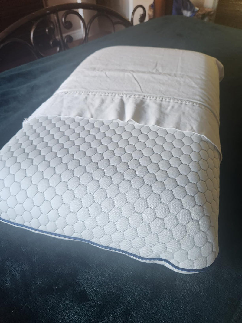 GeliPillex Kühlgel Memory-Foam-Kissen | Karnz