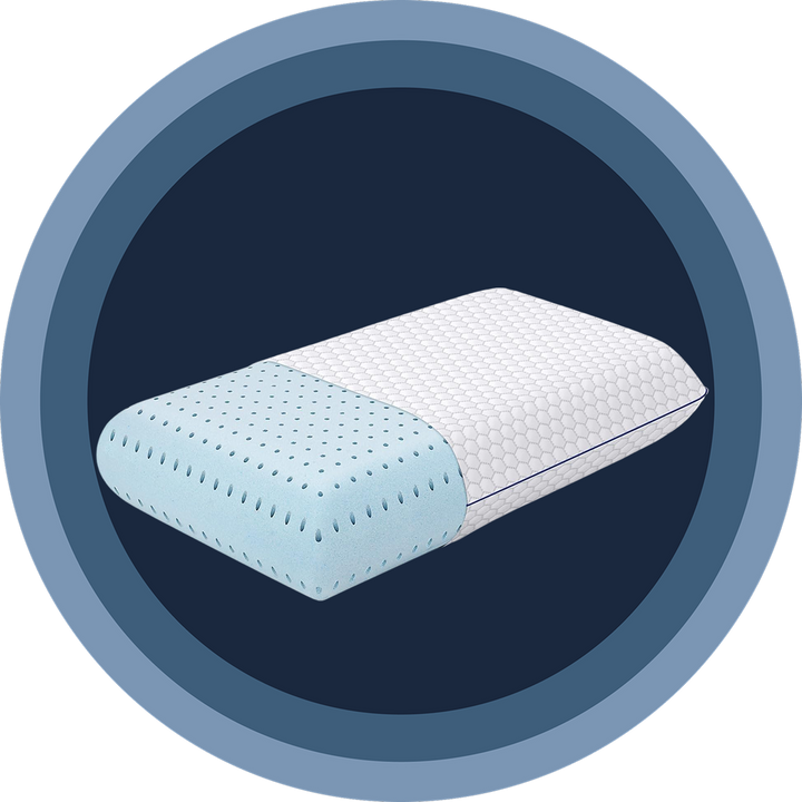 GeliPillex Kühlgel Memory-Foam-Kissen | Karnz