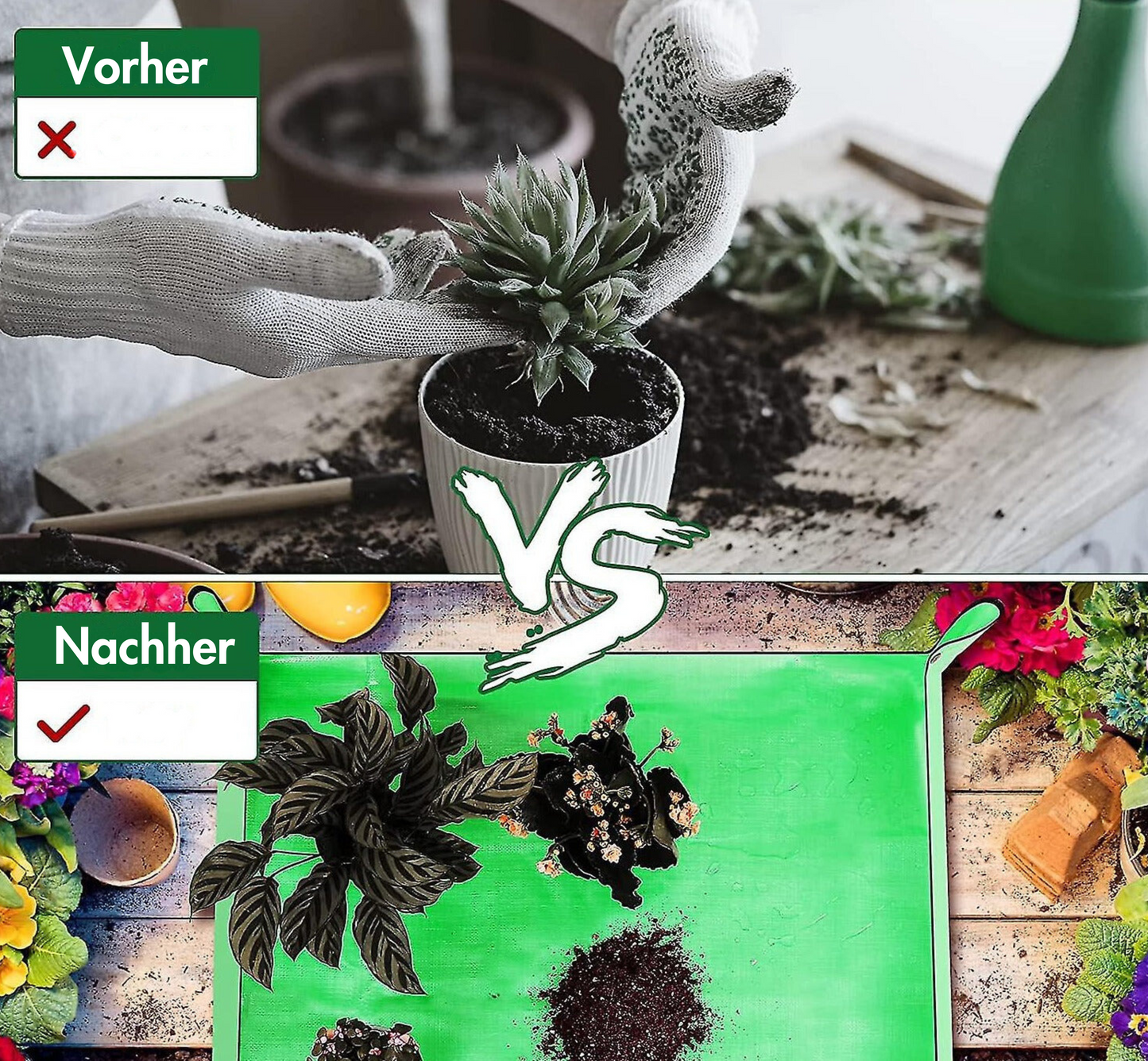 Rostfreies Gartenlösung Karnz