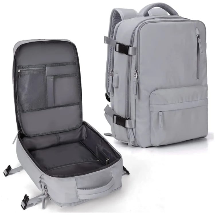 Wasserdichter Rucksack mit USB-Ladefunktion und Laptopfach 35L | Karnz