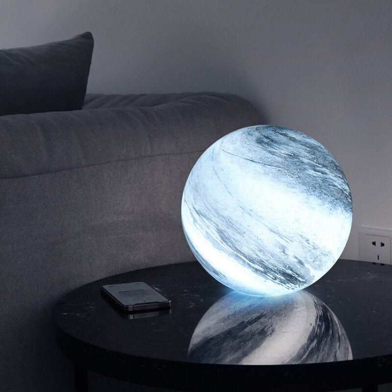 Glas Mondlampe Karnz