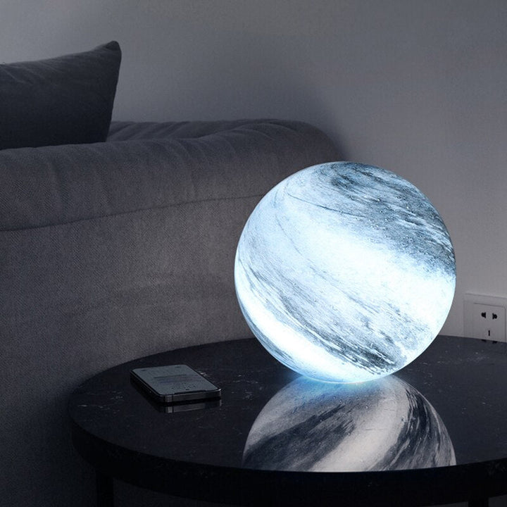 Glas Mondlampe Karnz