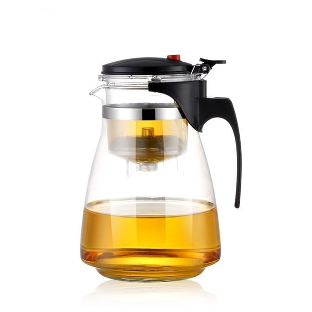 Glas Teekanne Holzgriff Teezeremonie Transparent Set Tasse | Karnz