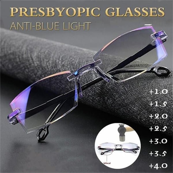 Brille mit Blaulichtfilter und Gleitsichtstärke – VisionGuard