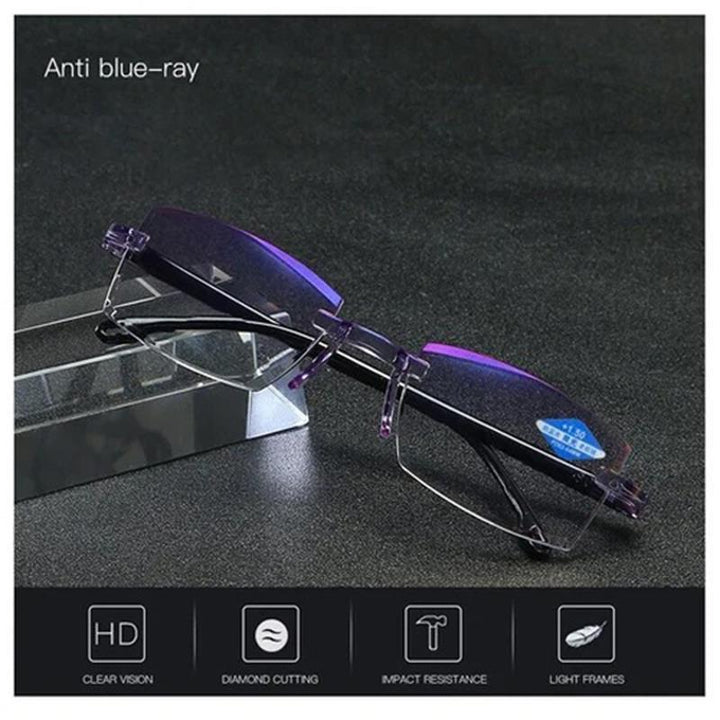 Brille mit Blaulichtfilter und Gleitsichtstärke – VisionGuard