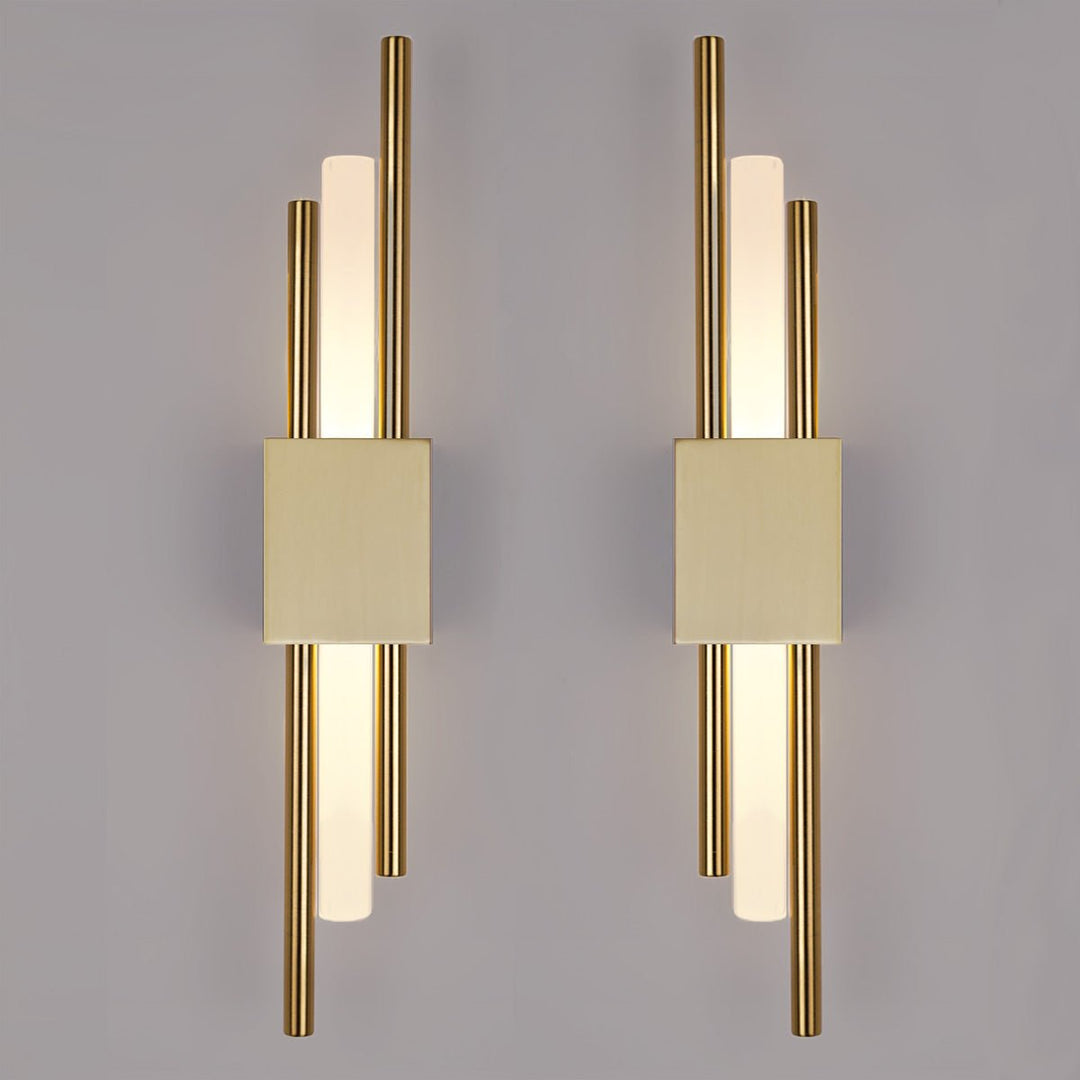 Schlichte Moderne Glas Wandleuchte | Karnz