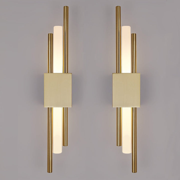 Schlichte Moderne Glas Wandleuchte | Karnz