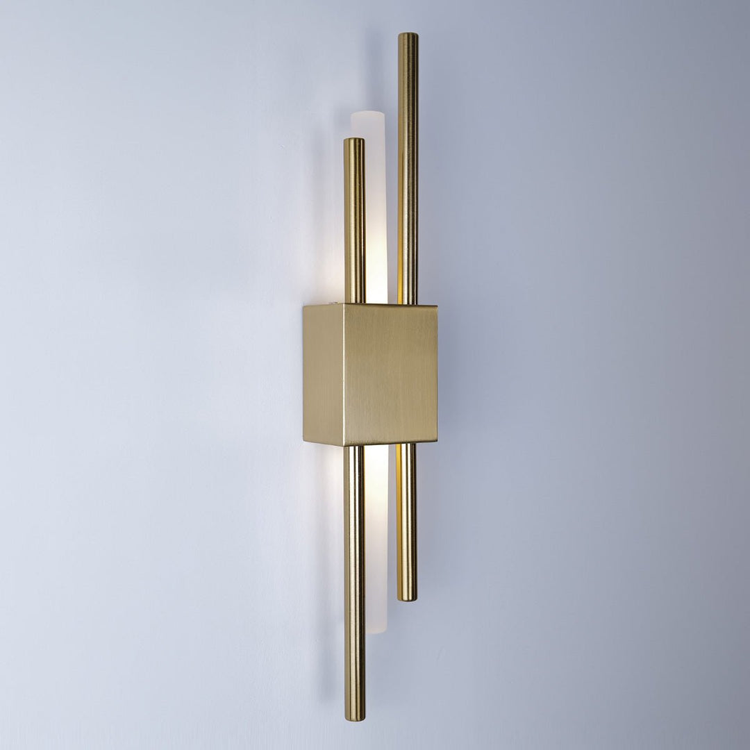 Schlichte Moderne Glas Wandleuchte | Karnz