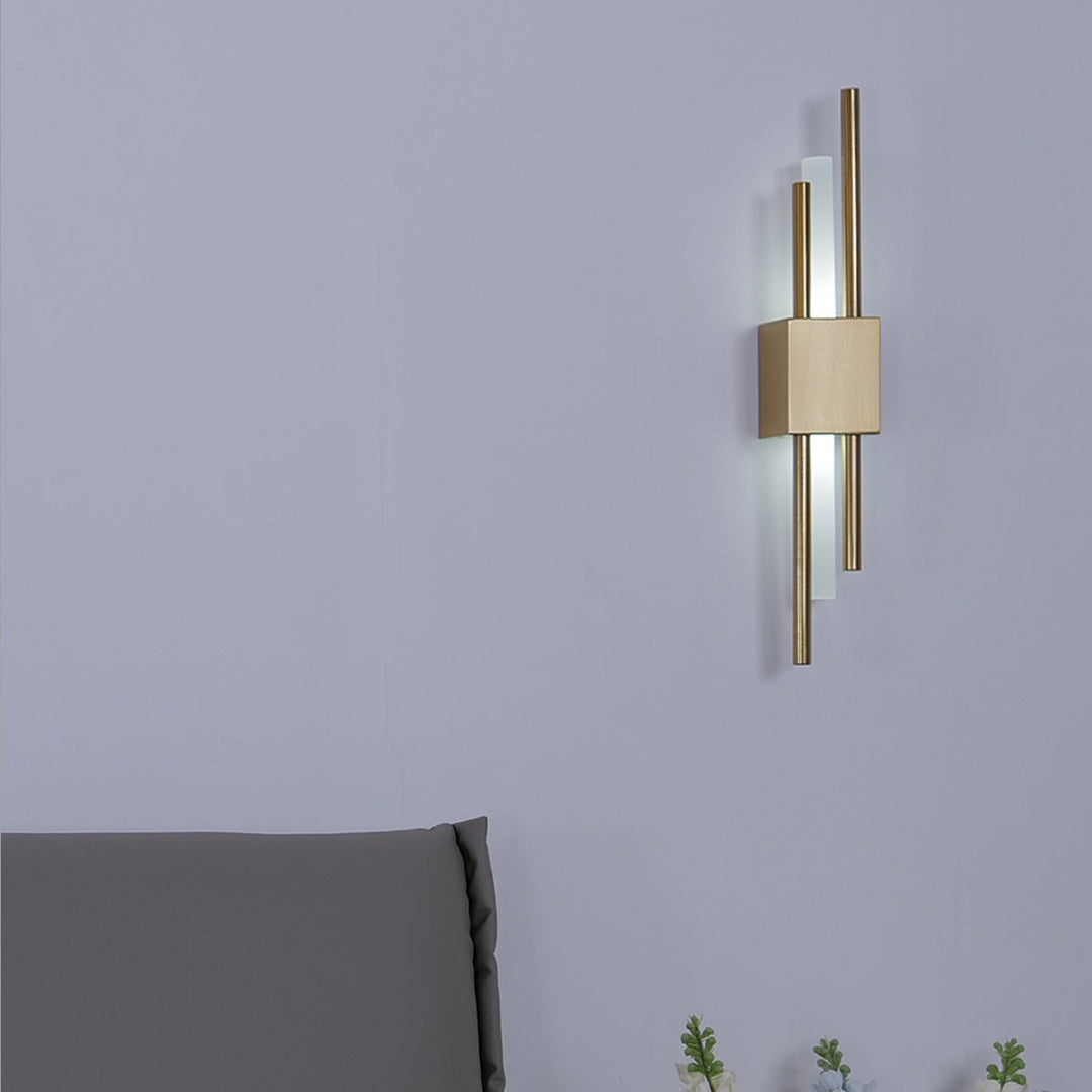 Schlichte Moderne Glas Wandleuchte | Karnz