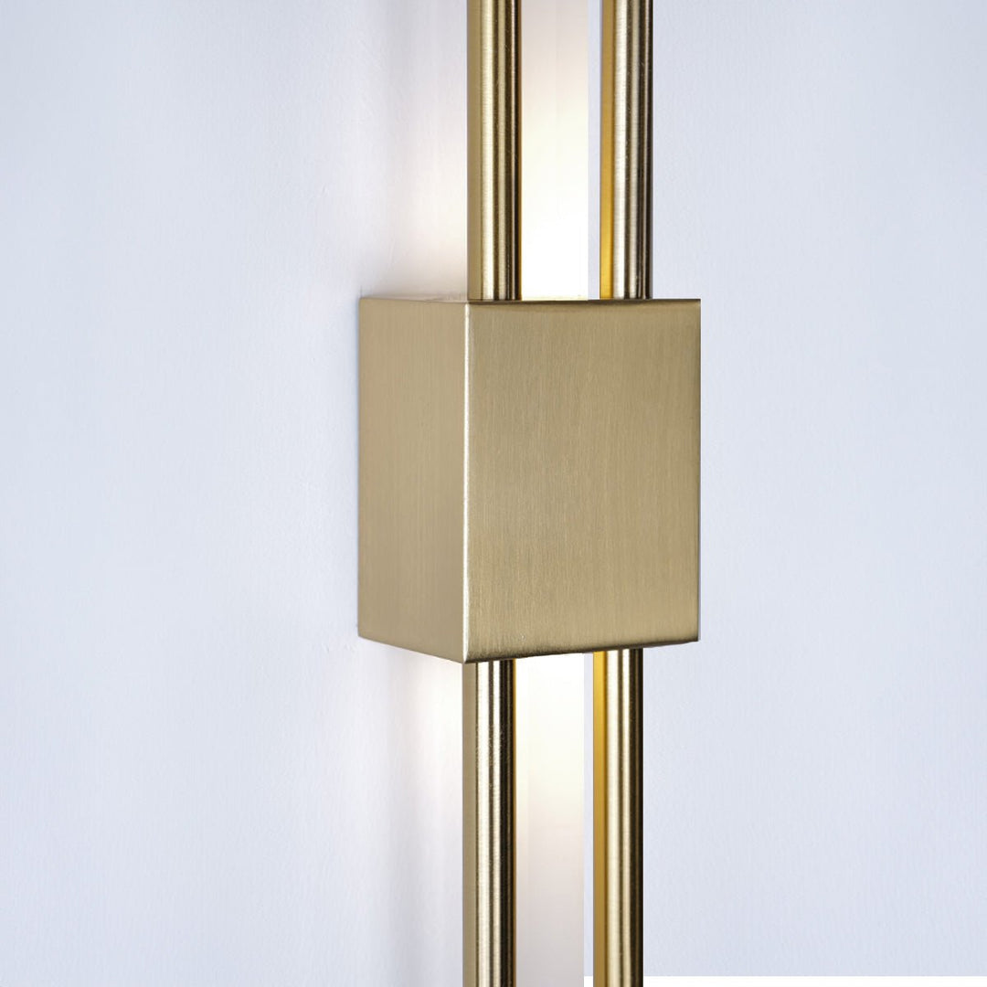 Schlichte Moderne Glas Wandleuchte | Karnz