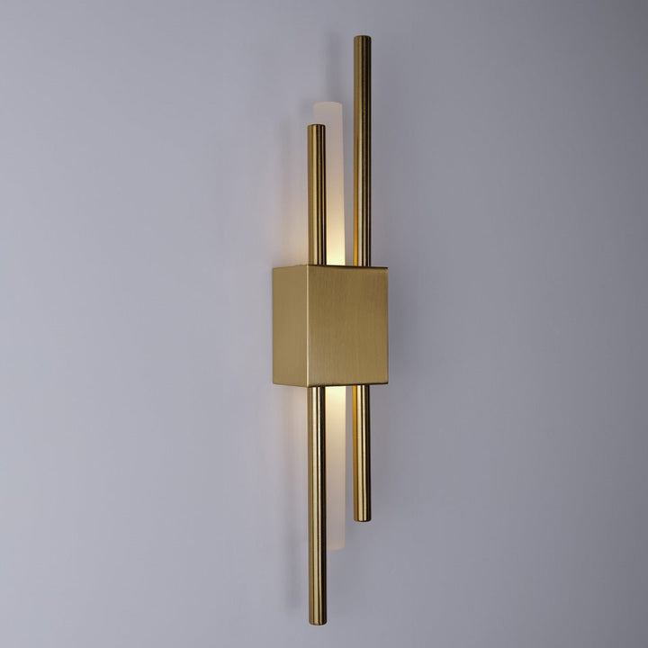 Schlichte Moderne Glas Wandleuchte | Karnz