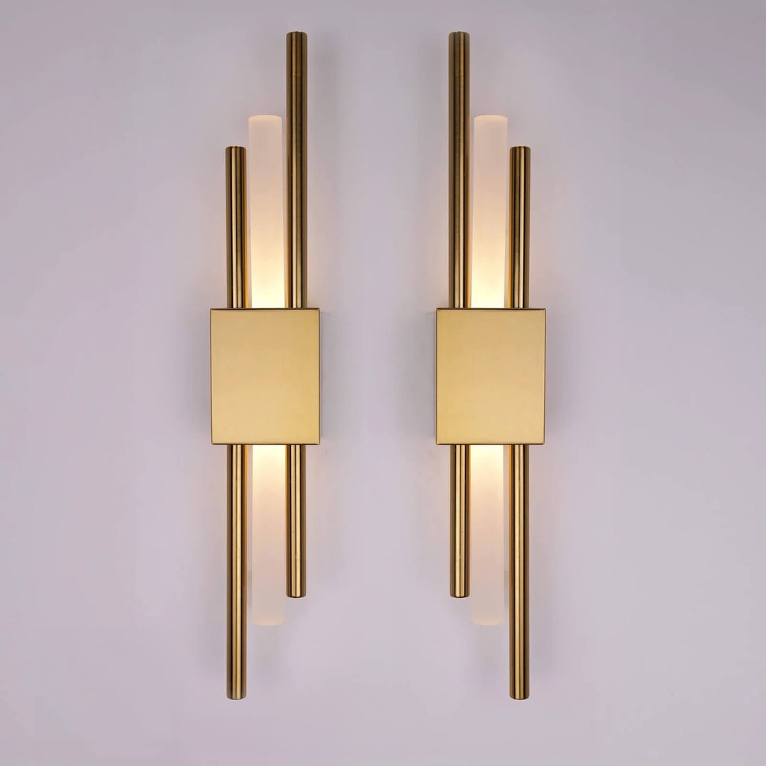 Schlichte Moderne Glas Wandleuchte | Karnz