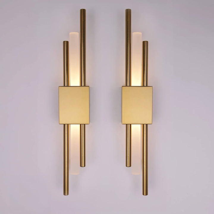Schlichte Moderne Glas Wandleuchte | Karnz