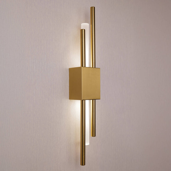 Schlichte Moderne Glas Wandleuchte | Karnz