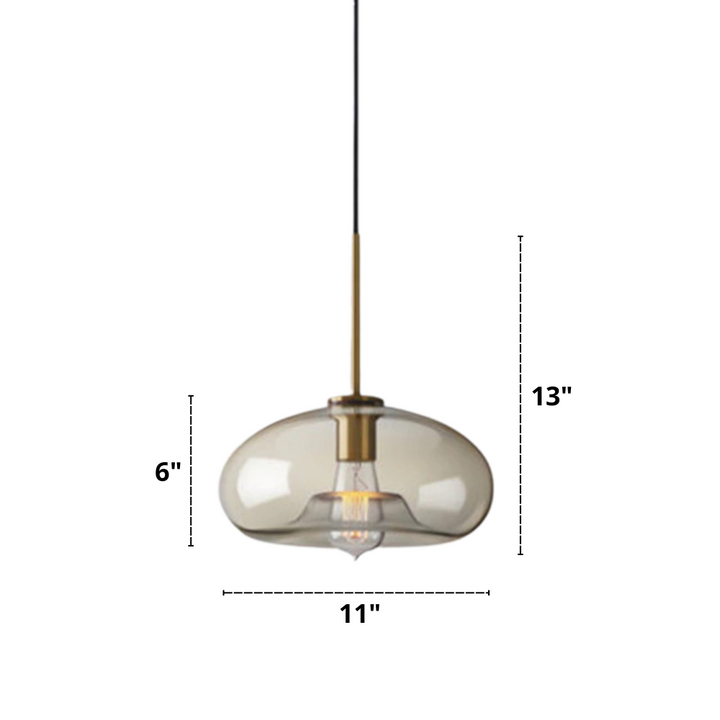 Moderne Glas Hängelampen | Karnz