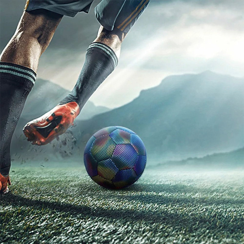 Reflektierender Fußball - Größe 4 und 5 - | Karnz