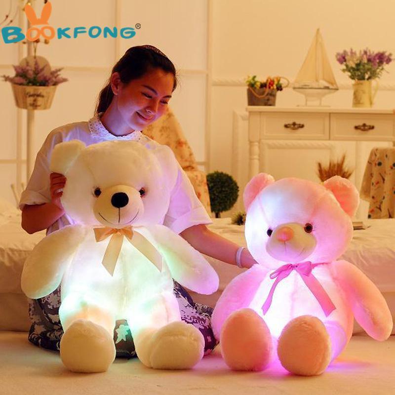 LED-beleuchteter Plüschteddybär