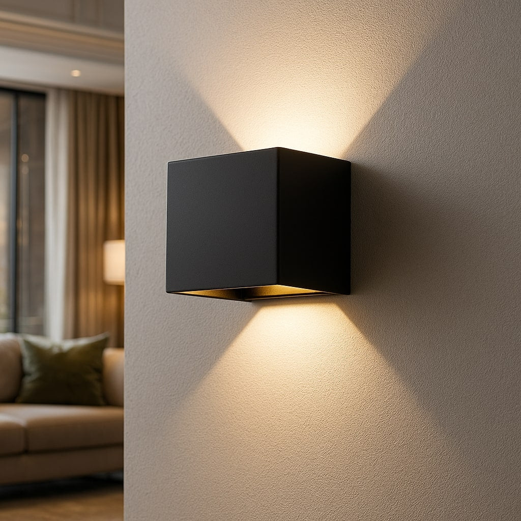 Cubic kabellose Bewegungsmelder-Wandlampe | Karnz