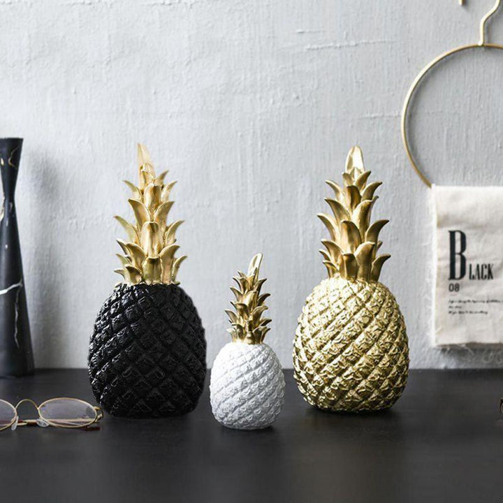 Goldene Ananas Küchen Dekoration Mit Einem Modernen Nordic Stil | Karnz
