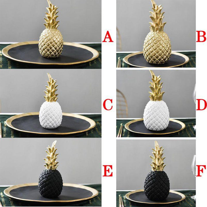 Goldene Ananas Küchen Dekoration Mit Einem Modernen Nordic Stil | Karnz